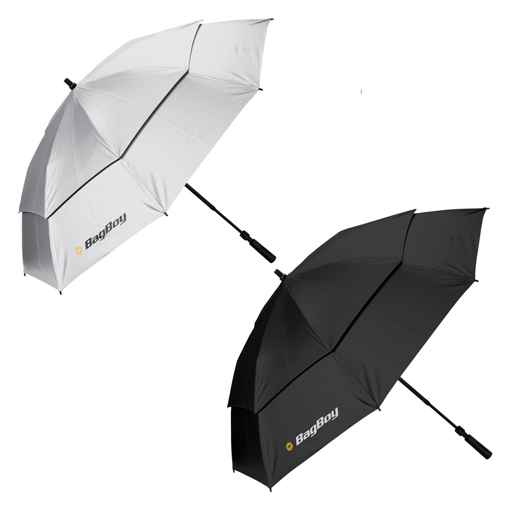 Telescopic UV Umbrella silver  11-U0007