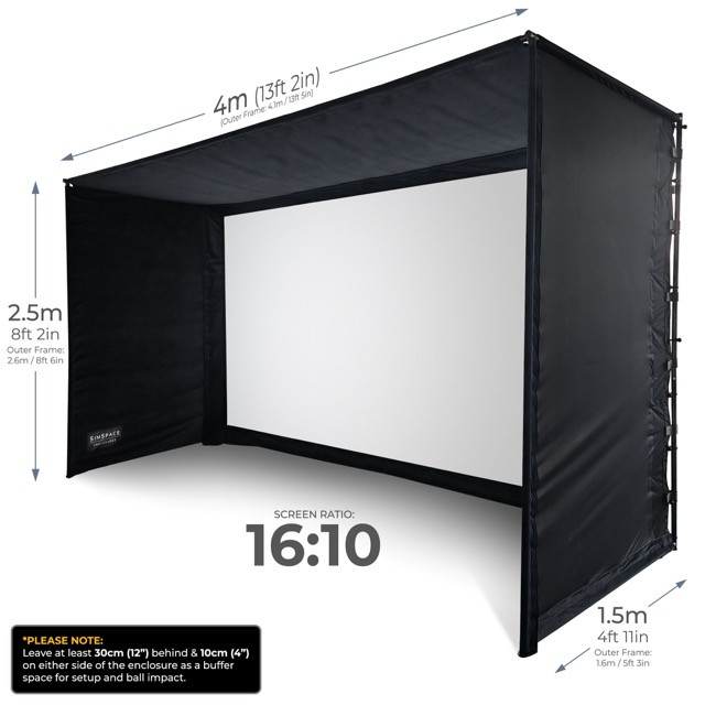 Golf Enclosure 4 x 2.5 x 1.5 Mtr  Q09-A0204