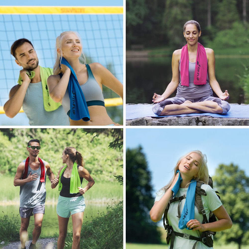 Airflip Towel Serviette rafraîchissante 100x30 neon grün S24-A0200_3