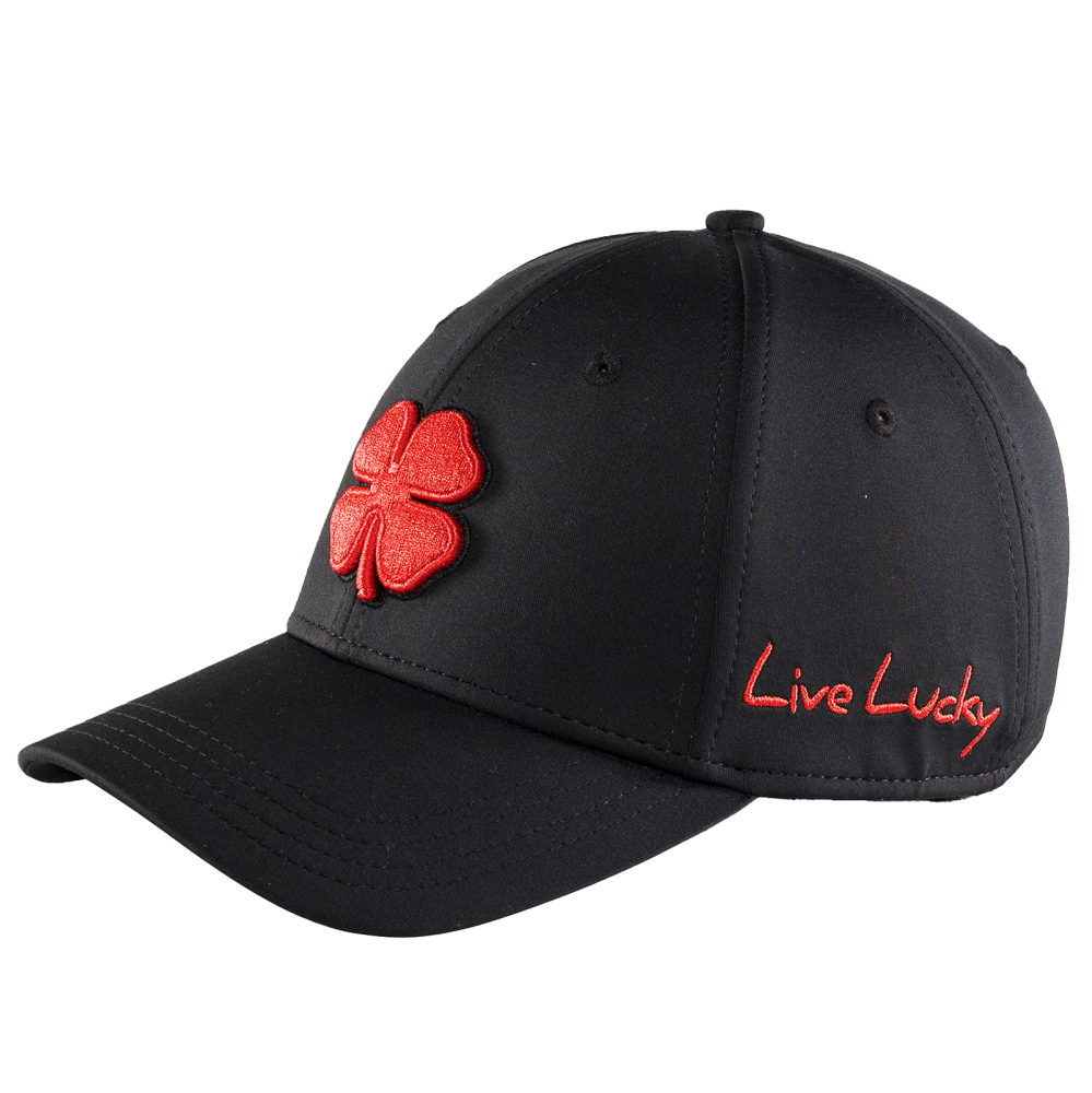 Premium Clover Fitted Black - Red | S/M S61-A2401_26