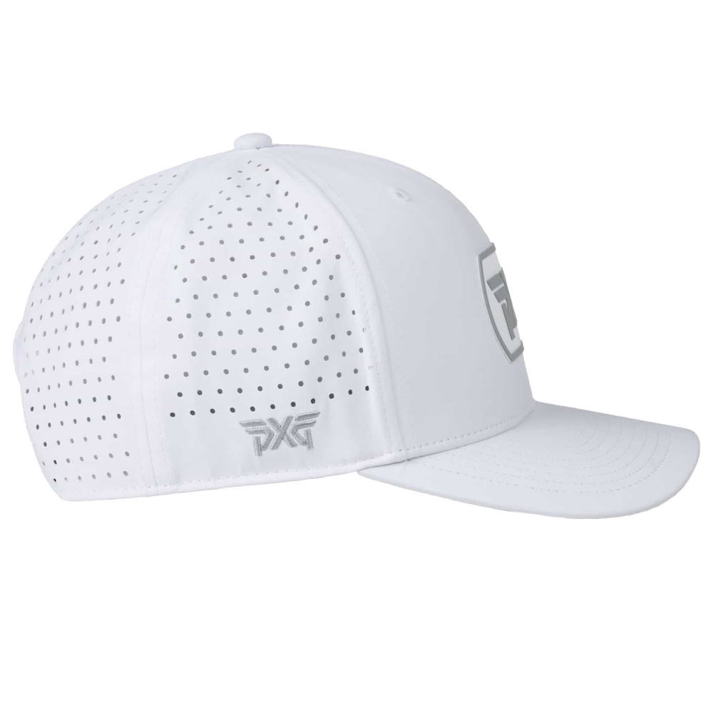 Men's Dog Tag Snapback Cap one size white-grey Logo P22-A1001_4