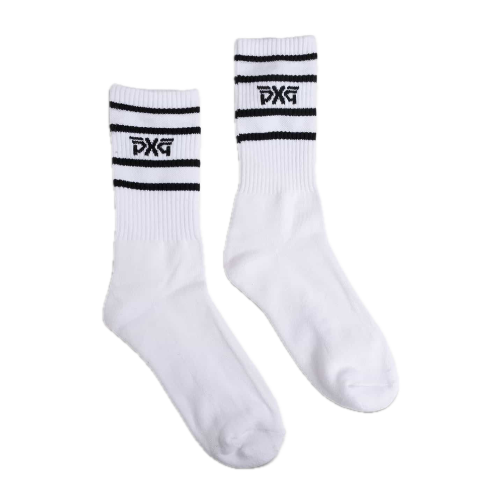 Women's Stripe Crew Chaussettes P22-O2003_2