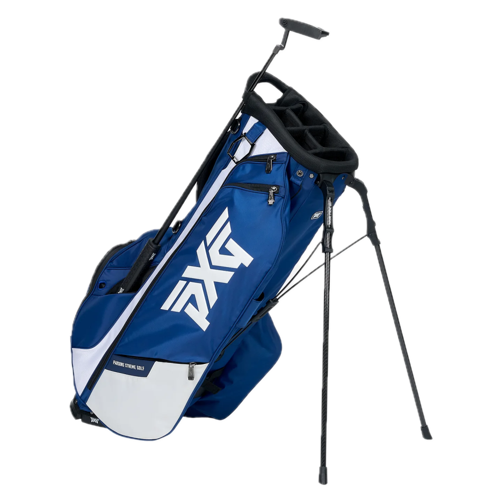 Hybrid Stand Bag navy-white P22-T0209