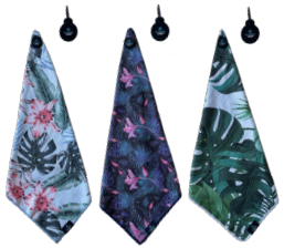 Magnetic Towel Tropical 3er Set 29-A0201