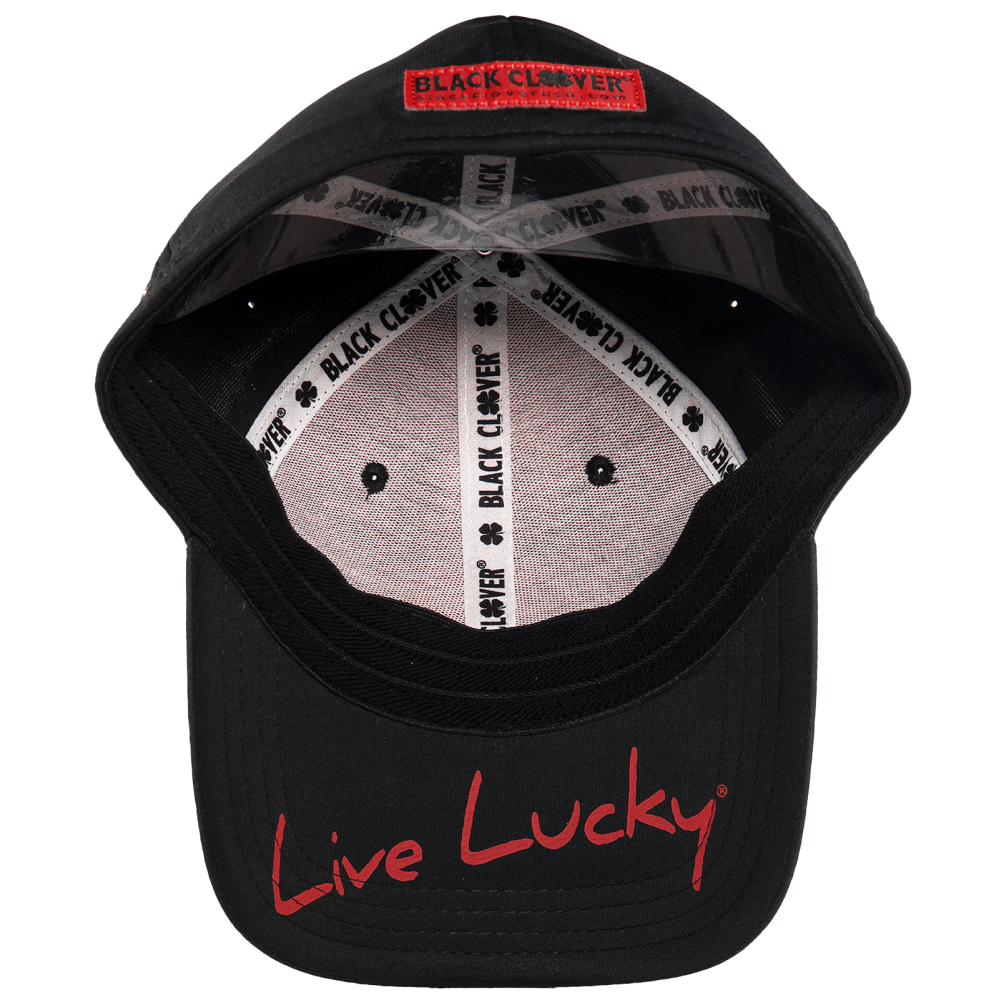 Premium Clover Fitted Black - Red | S/M S61-A2401_26