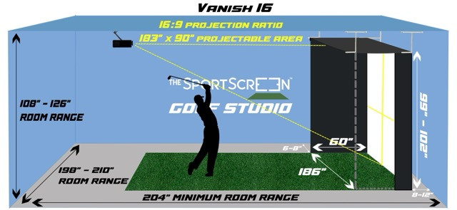 Golf Vanish 16 4.7 x 2.7 x 1.5 Mtr Remot  Q09-A0235